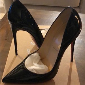 Louboutin So Kate Black Patent